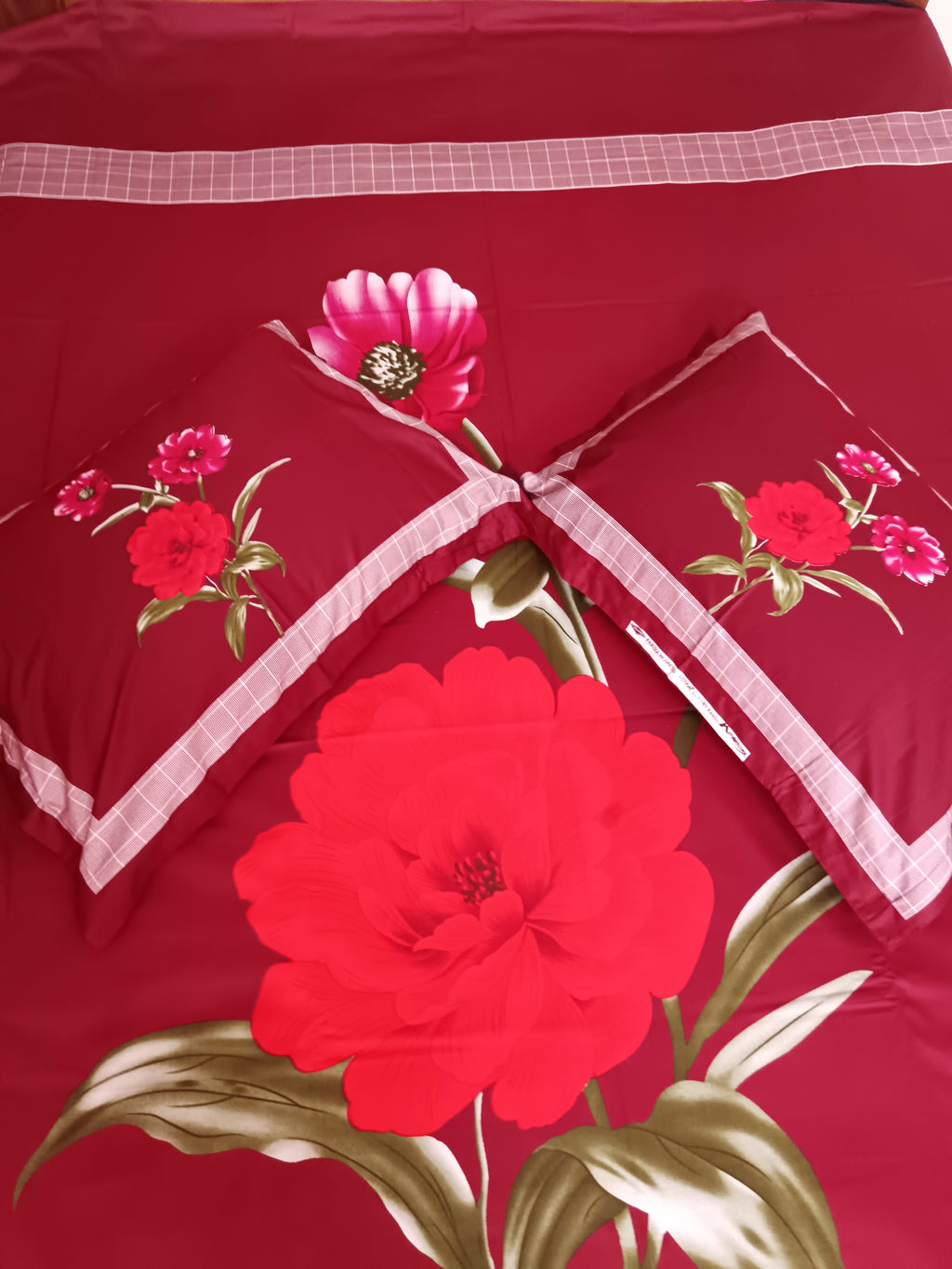 Premium Cotton Bedsheet with Two Pillow Covers
