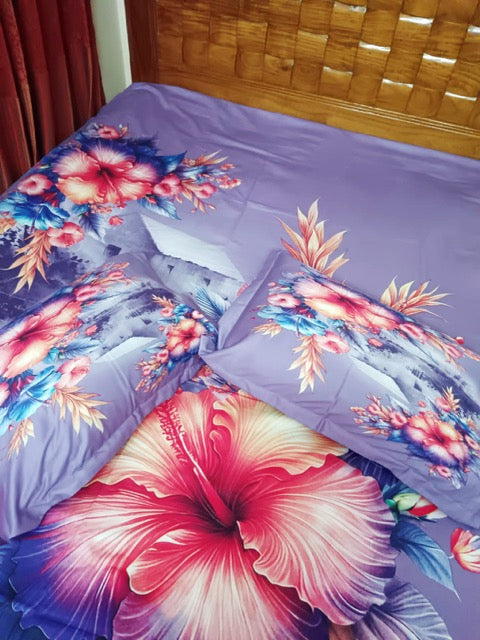 Premium Cotton Bedsheet with Two Pillow Covers